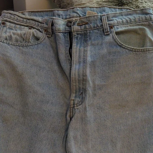 Levi's Blue Straight Jeans Classic Style - Picture 2 of 10